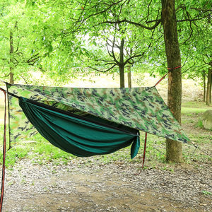 Camping senderismo mochila <span class=keywords><strong>hamaca</strong></span> de Pu de tela de Nylon refugio gran refugio <span class=keywords><strong>hamaca</strong></span> lona para la tienda - Product Image 5