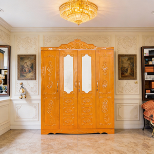 Armário de Aço Industrial Retrô com Prateleiras Reforçadas, Armário de Metal Vintage para Decoração Clássica de Casa - Product Image 2