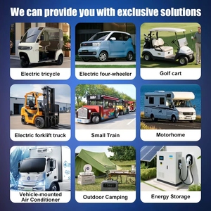 长寿命三轮四轮低速电动车锂电池48V 60V 72V 30-300Ah，适用于户外城市运输电动车 - Product Image 5