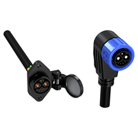 Connecteur de charge circulaire 8P 30A+5A pour vélos et trottinettes électriques, 8 contacts pour remplacement de chargeurs de véhicules électriques