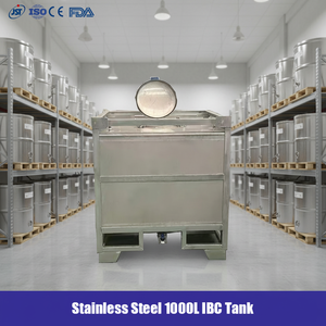 एफडीए और यू अनुपालन विरोधी जंग कोटिंग के साथ 1000l 275 गैलन स्टेनलेस स्टील पानी बैरल - Product Image 6