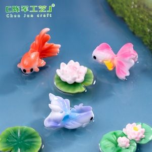 Micro-paisaje creativo, pequeños <span class=keywords><strong>peces</strong></span> coloridos, pecera con burbujas, paisajismo <span class=keywords><strong>de</strong></span> acuarios, accesorios decorativos DIY - Product Image 4