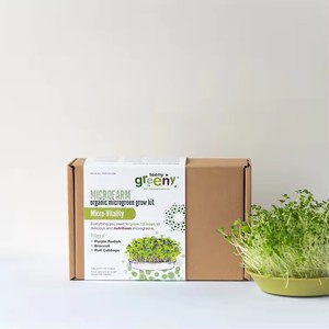 Micro Vitality Microfarm Microgreen Kit de culture <span class=keywords><strong>pour</strong></span> jardin <span class=keywords><strong>un</strong></span> <span class=keywords><strong>cadeau</strong></span> parfait <span class=keywords><strong>pour</strong></span> la croissance des plantes - Product Image 2