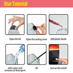 Luz LED de volcán de lava para decoración del hogar, luz nocturna, juguetes creativos para niños, lámpara decorativa de escritorio, regalo DIY para niños y niñas - Product Image 4