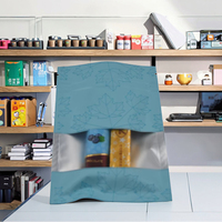 Sac d'emballage électronique personnalisable en aluminium mat avec fermeture éclair pour câble de casque