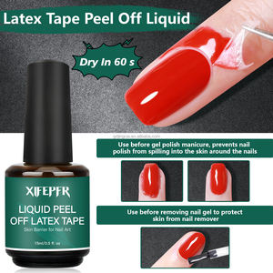 Kit de dissolvant pour vernis à ongles en gel à étiquette privée personnalisée, dissolvant pour vernis à ongles en gel avec huile pour cuticules en latex liquide, lime à ongles, outil pour cuticules - Product Image 3