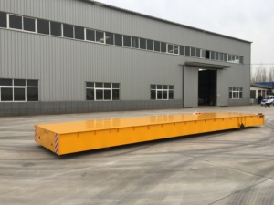 15 Ton150t <strong>Industrial</strong> OEM Platform Workpiece Capacity Trackless Electric <strong>Flat</strong> Transfer <strong>Cart</strong> Motorized Four-Wheel - Product Image 2