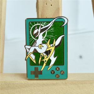 Yibo - Broche de Anime Japonés Clásico de la Serie Elf D6, Accesorio para Mochila Escolar, Esmalte con Impresión UV, Metal Plateado - Product Image 5