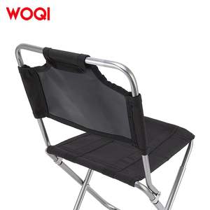 เก้าอี้พับพกพา Woqi โครงอะลูมิเนียมสีดำ ผ้า Oxford สำหรับตั้งแคมป์ ตกปลา สวนกลางแจ้ง ขนาด 23.5x22x47 ซม. - Product Image 3