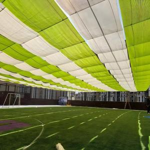Voile <span class=keywords><strong>d</strong></span>'<span class=keywords><strong>ombrage</strong></span> rétractable beige pour cour de maison, hôtel, piscine – <span class=keywords><strong>Filet</strong></span> pare-soleil télescopique - Product Image 4