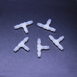 Connecteur de type T PTF1602D 3,2 mm à installation rapide, transparent, pour utilisation avec eau, air, eau salée, liquides et gaz - Product Image 3