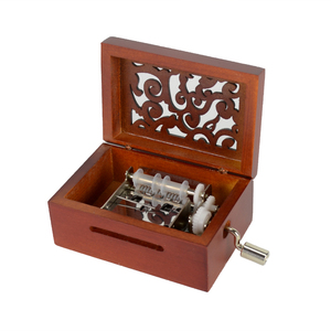 15 Lưu Ý Hand Crank Gỗ Lỗ DIY <span class=keywords><strong>Music</strong></span> <span class=keywords><strong>Box</strong></span> Với Tờ Giấy - Product Image 2