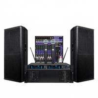 Sistem Audio Panggung GODI Professional Speaker Single 15-inci Deluxe Set High-Power 220V/110V untuk Pertunjukan Luar Ruangan