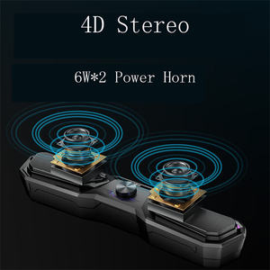 Barre de son Home Cinéma, système audio mini Bluetooth, haut-parleur avec caisson de basses, prise en charge des entrées optique, AUX et coaxiale pour TV - Product Image 4