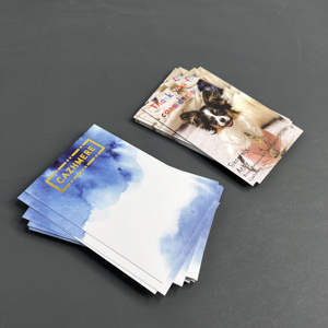Cartes de remerciement personnalisées avec photo d'animal de compagnie - Cartes imprimées colorées pour les marques d'animaux de compagnie et les petites entreprises - Product Image 5