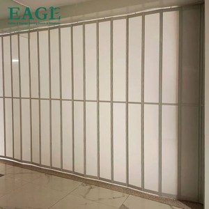 <span class=keywords><strong>Porta</strong></span> Pieghevole in Lega di Alluminio <span class=keywords><strong>Trasparente</strong></span> Impermeabile per Interni, Divisorio in PVC per <span class=keywords><strong>Cucina</strong></span> - Product Image 5