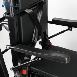 Silla de ruedas eléctrica portátil superventas, altura de respaldo ajustable, silla eléctrica para escalar escaleras, pista extraíble, Venta caliente del - Product Image 3