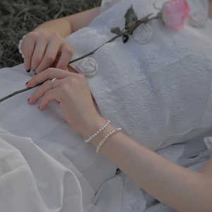 Students Female Students Feedback! Natural <b>Freshwater</b> <b>Pearl</b> <b>Bracelet</b> Elastic Elastic Product Category <b>Pearl</b> <b>Bracelets</b> & Bangles - Product Image 3