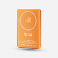 Batería Externa Magnética Ultracompacta W002L, Celda Semi-Sólida con Indicador LED Tricolor para Carga Simultánea de Teléfono y Reloj