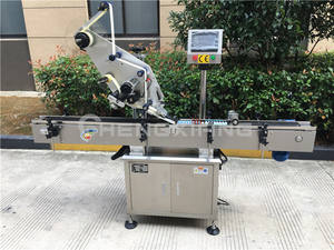 Machines automatiques d'étiquetage de surface plate de plan supérieur de plateau d'autocollant de nourriture - Product Image 2