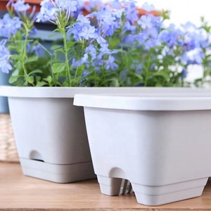 Fenêtre Boîte Résine <span class=keywords><strong>Rectangulaire</strong></span> Fenêtre Jardinières Légumes Conteneur Balcon Jardin Fleur Plante Pot Fleur Plastique CLASSIQUE - Product Image 3