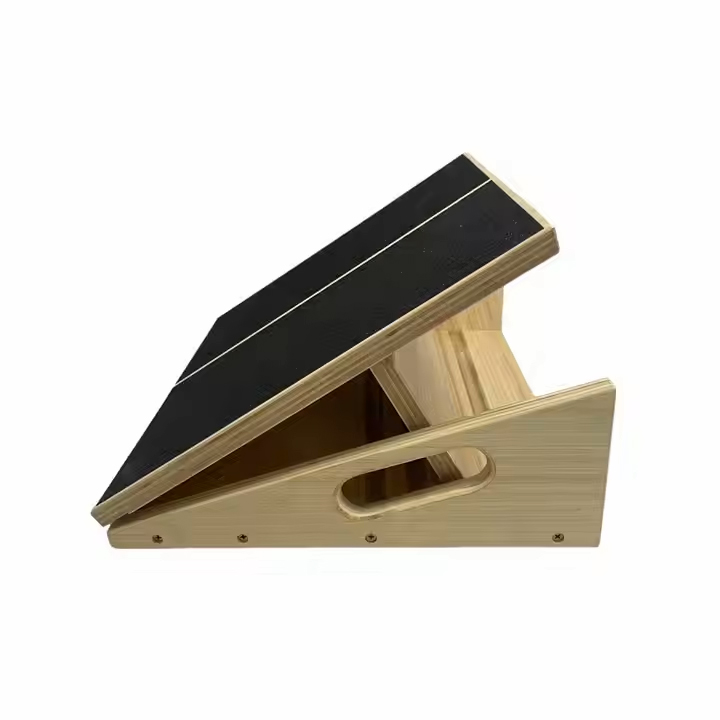 Adjustable Wooden Slant Board for Calf Stretching Gymnastics Squat and Fitness Wedge Equipment Step Platforms