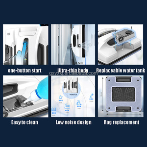 Chine <span class=keywords><strong>HOBOT</strong></span> 2S <span class=keywords><strong>Robot</strong></span> de nettoyage automatique sans fil électrique double face sans fil Aspirateurs de fenêtre - Product Image 5