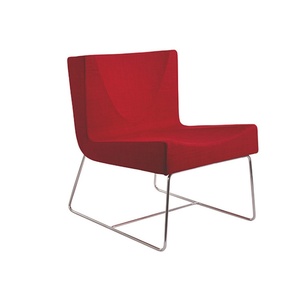Metal Dining Luxury Recliner Chaise Visitor Reception Meeting <b>Office</b> Chair Living Room Leisure Lounge Modern Sofa Chair - Product Image 5