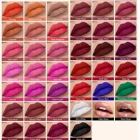 Gloss à lèvres liquide mat style occidental, non desséchant, résistant au transfert, vente en gros