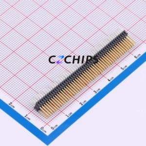 TMS-150-01-S-D Pin Header Through hole Component (THT),P=1.27mm Connector 1.27mm 2.54mm Through Hole Double Row - Product Image 2