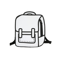 Sac à dos Oxford 2D de dessin animé de haute qualité 2026, sac à dos 3D mignon pour enfants, cartable mignon pour étudiants