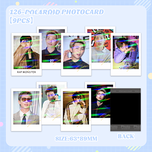 BT High-Definition Fotokarte mit SUGA JIMIN JIN V JHOPE RM Prominenten-Merchandise Albumkarte Grußkarte - Product Image 6