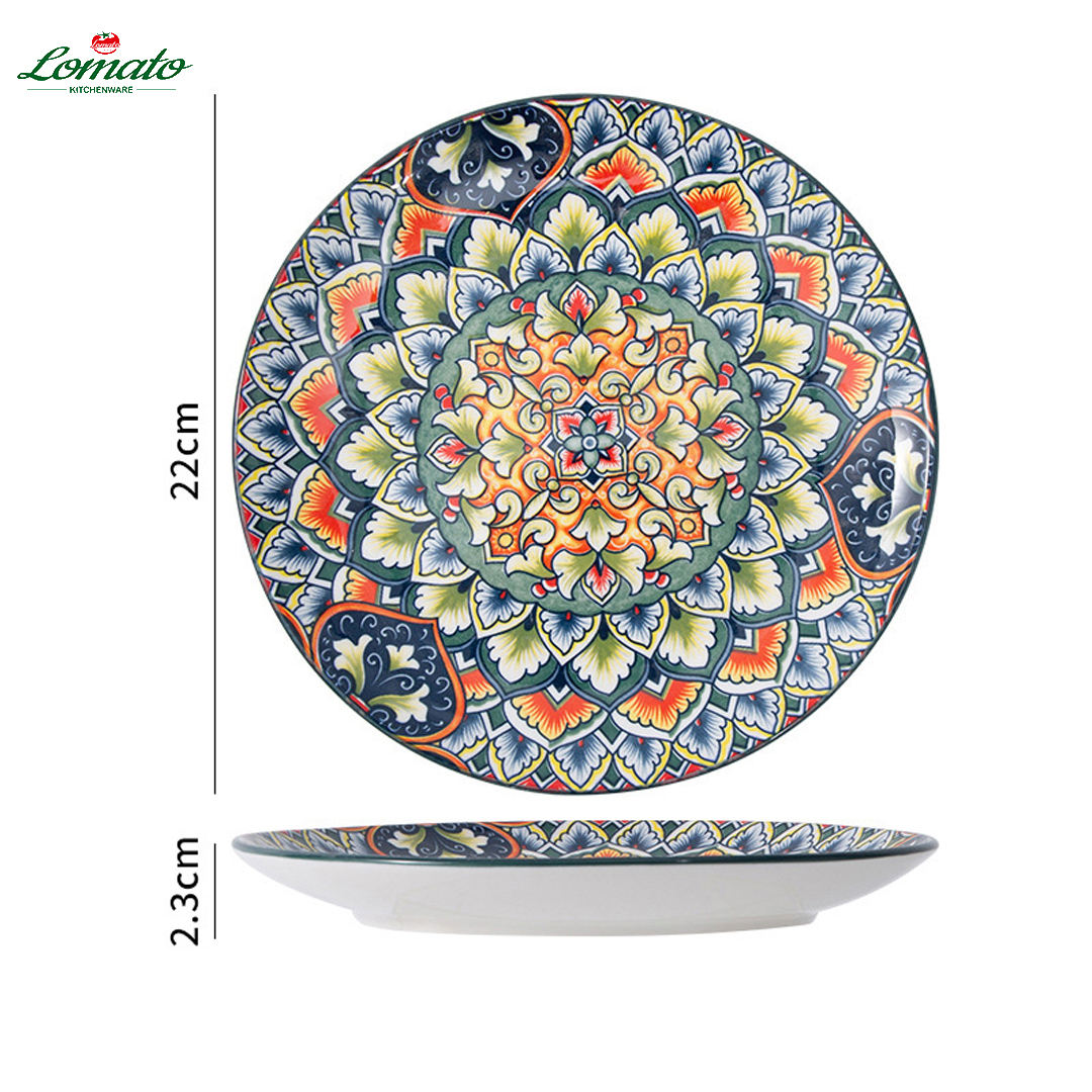 8.5-inch shallow plate