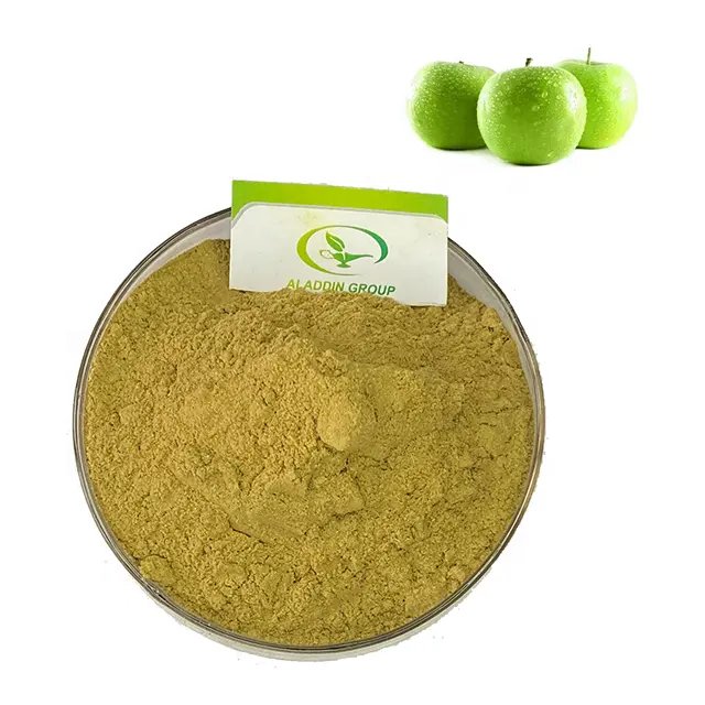 GMP hot selling high quality green apple fruit extract powder