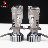Ampoules de phare LED puissantes TOBYS Luxpro 90 Mini projecteur LED Lentille H4 Phares laser