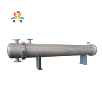 Échangeurs de chaleur tubulaires à double feuille de tubes en acier inoxydable, refroidisseur, chauffe-eau, préchauffeur, échangeur de chaleur à coque et à tubes, prix