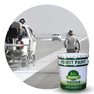 Hot sell waterborne cold plastic spray acrylic road marking traffic paint for highway and runway road marks