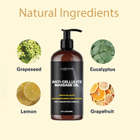 Huile de massage corporelle nourrissante de marque privée Huiles de massage anti-cellulite pour spa