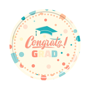 DAMAI Juego de Vajilla Desechable Personalizable para Fiesta de Graduación 2025 con Platos y Servilletas para Decoración de Fiestas de Graduación - Product Image 3