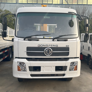 יצרן מוביל במכירות, דונגפנג 4*2, משאית עם מנוף 10 טון, הגה ימני, משאית עם מנוף טלסקופי 4X2 עם מנוף נייד ליצוא - Product Image 3