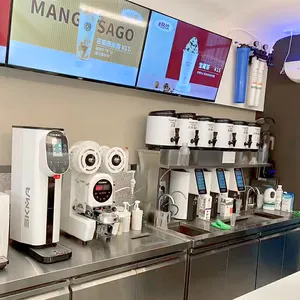 SKMA Máy Niêm Phong Cốc Tốc Độ Cao Cho Cốc Giấy Nhựa Máy Niêm Phong Cốc Trà Bong Bóng Tự Động - Product Image 6