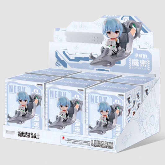 [100% Original Stores Official ]PPOPP MARTT EEvangelionn Pilot Blind Box Figure Collectible Anime Toy Gift
