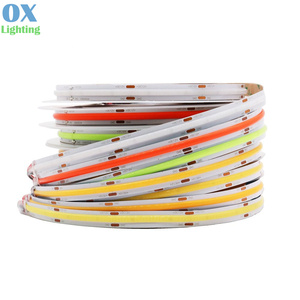FPC linh hoạt COB <span class=keywords><strong>LED</strong></span> Strip Silicone không có chỗ bóng COB Strip ánh sáng <span class=keywords><strong>LED</strong></span> màu sắc đôi 3 mét COB 12V 5 m <span class=keywords><strong>LED</strong></span> Strip Băng - Product Image 1