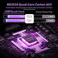 Servicio Profesional OEM ODM, HS86 PRO 14, Smart TV Box Android, Rockchip RK3518 Quad Core 4K OTT, Decodificador para Propietarios de Marcas