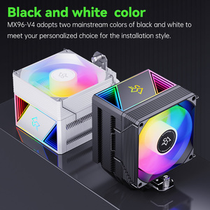 SNOWMAN nouveau Design CPU refroidisseur d'air 6 caloducs tour <span class=keywords><strong>radiateur</strong></span> <span class=keywords><strong>radiateur</strong></span> haute Performance PWM ARGB refroidisseur pour LGA1851 1700 AM AM4 - Product Image 3