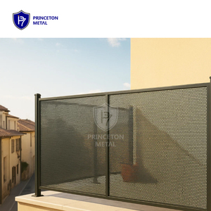 נסיכות שלד מחורר אלומיניום מרפסת מרפסת מדרגות מעקה מעקה מעקה מעקה - Product Image 6