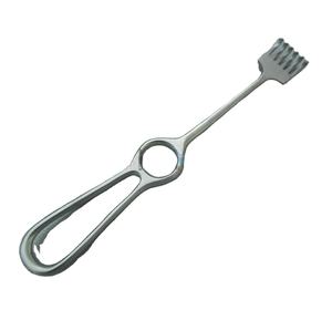 Retractor Manual Volkman de 8.5 Pulgadas, 6 Puntas, Instrumentos Quirúrgicos Afilados de Acero Inoxidable, Fuente de Alimentación Manual - Product Image 1