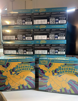Boîte de protection en papier américaine pour cartes Pokémon TCG Super Evolution Hero Elite Trainer (ETB)