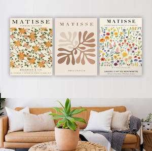 Decoración de Pared para el Hogar, Póster de Flores Abstractas de <span class=keywords><strong>Matisse</strong></span>, Impresión en Lienzo, Cuadro de Arte para Decoración de Sala de Estar Moderna - Product Image 6