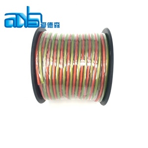 Factory <strong>Manufacture</strong> Transparent Speaker Cable Tinned <strong>Copper</strong> OFC <strong>Wire</strong> 2 Core Double Insulation PE PVC Cable and Wres - Product Image 4